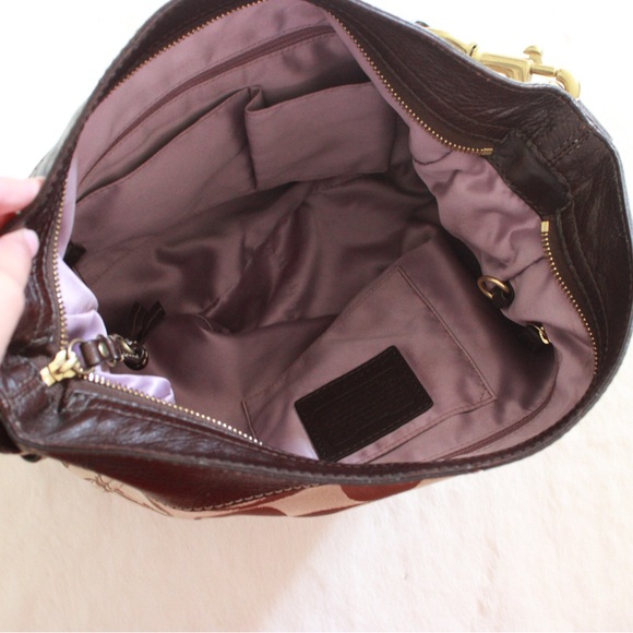 Coach Signature Zoe Hobo Bag Bundle - Picture 6 of 16